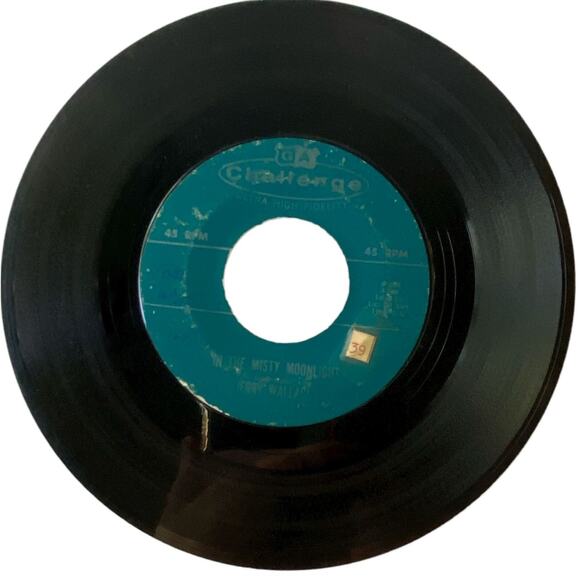 Jerry Wallace In The Misty Moonlight/The Soul Surfers Cannon Ball 7" Vinyl - Picture 4 of 7